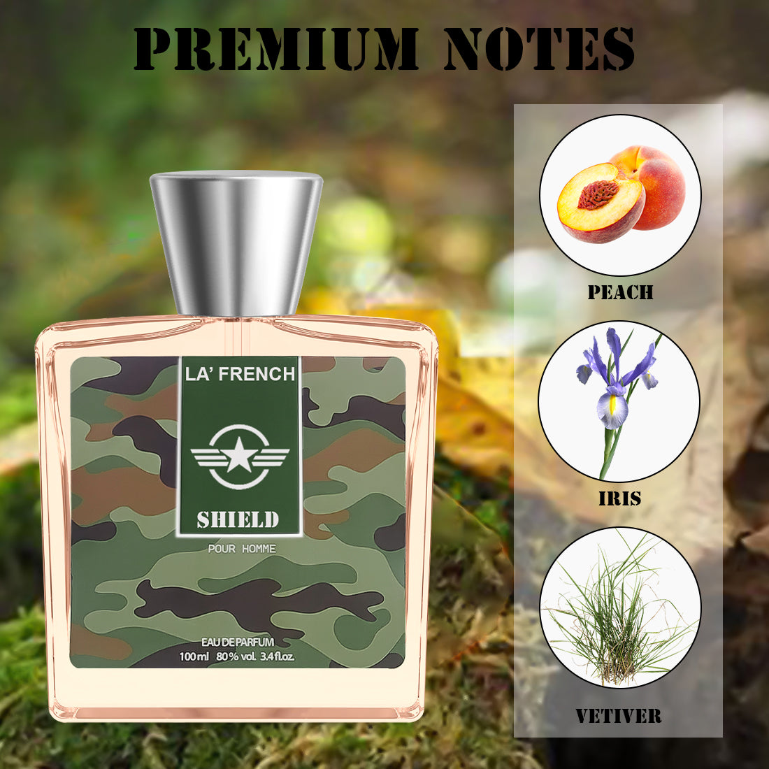 La French Shield Eau De Parfum for Men (100ml)