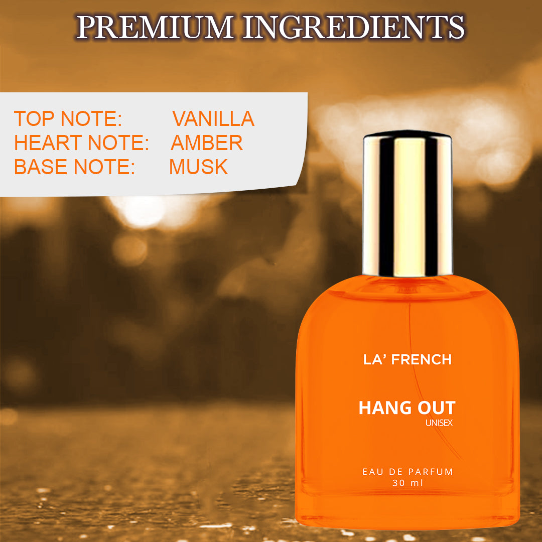 La French Hangout Eau De Parfum for Men & Women (30ml)