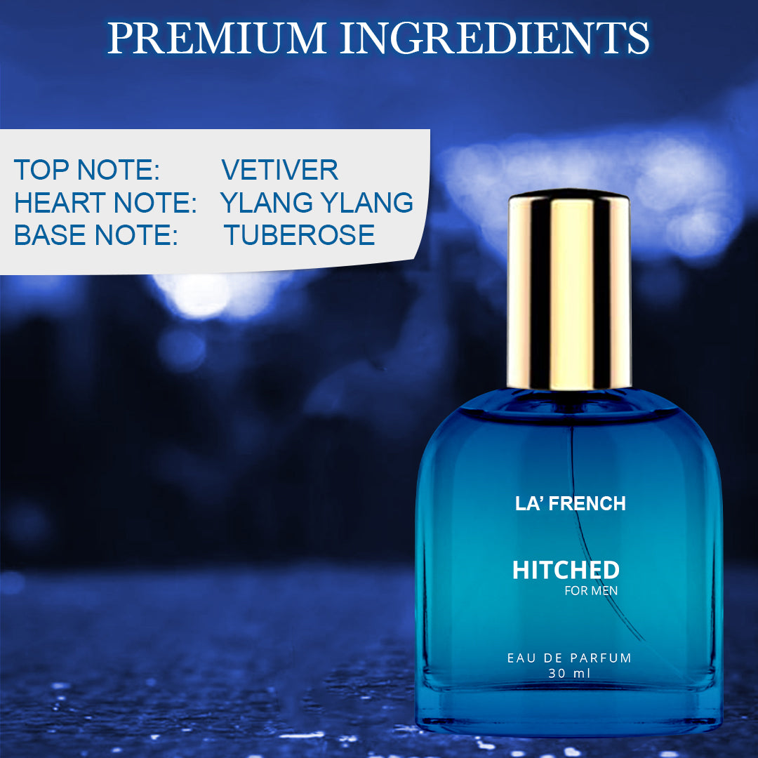 La French Hitched Eau De Parfum for Men (30ml)