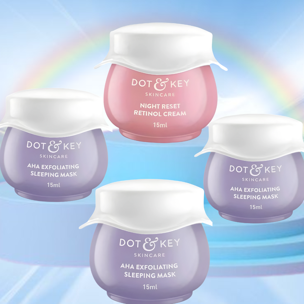 Dot & Key Sleeping Mask & Retinol Cream Combo