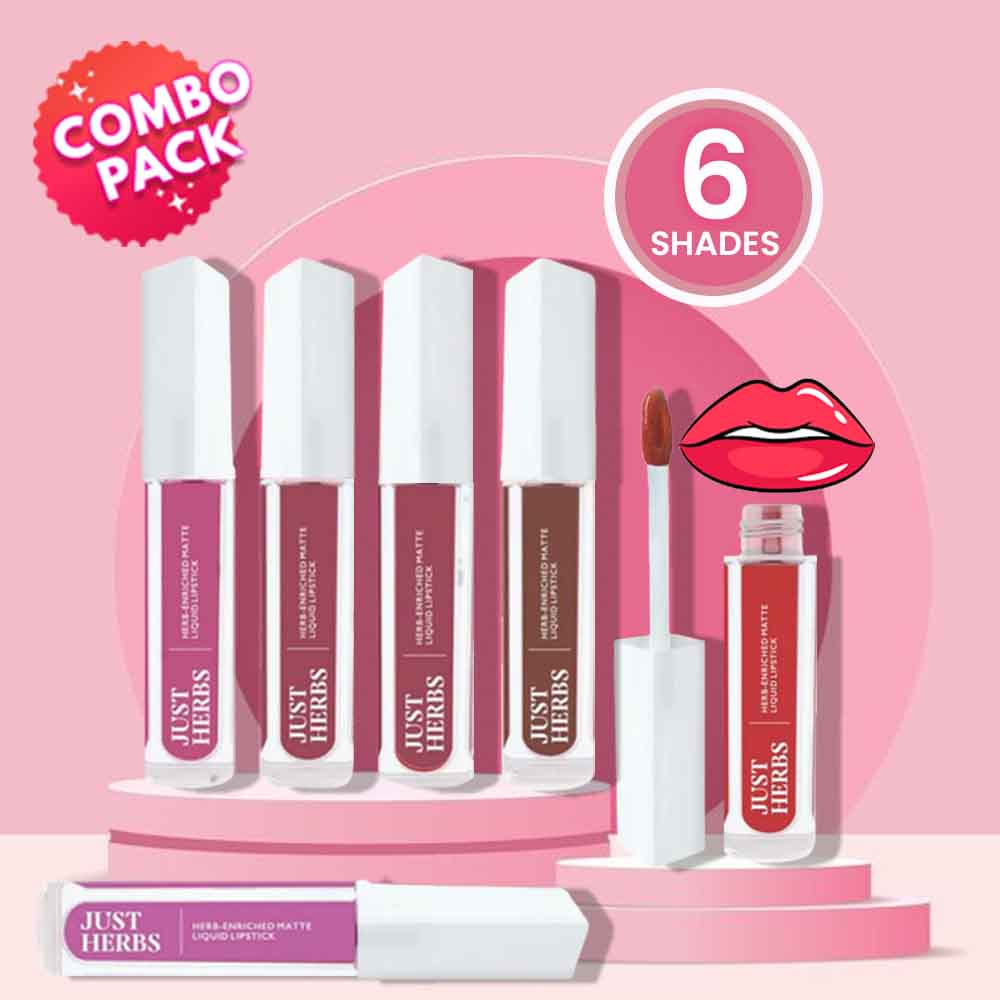 Just Herbs Colour Pop Lipstick Combo TryKiya