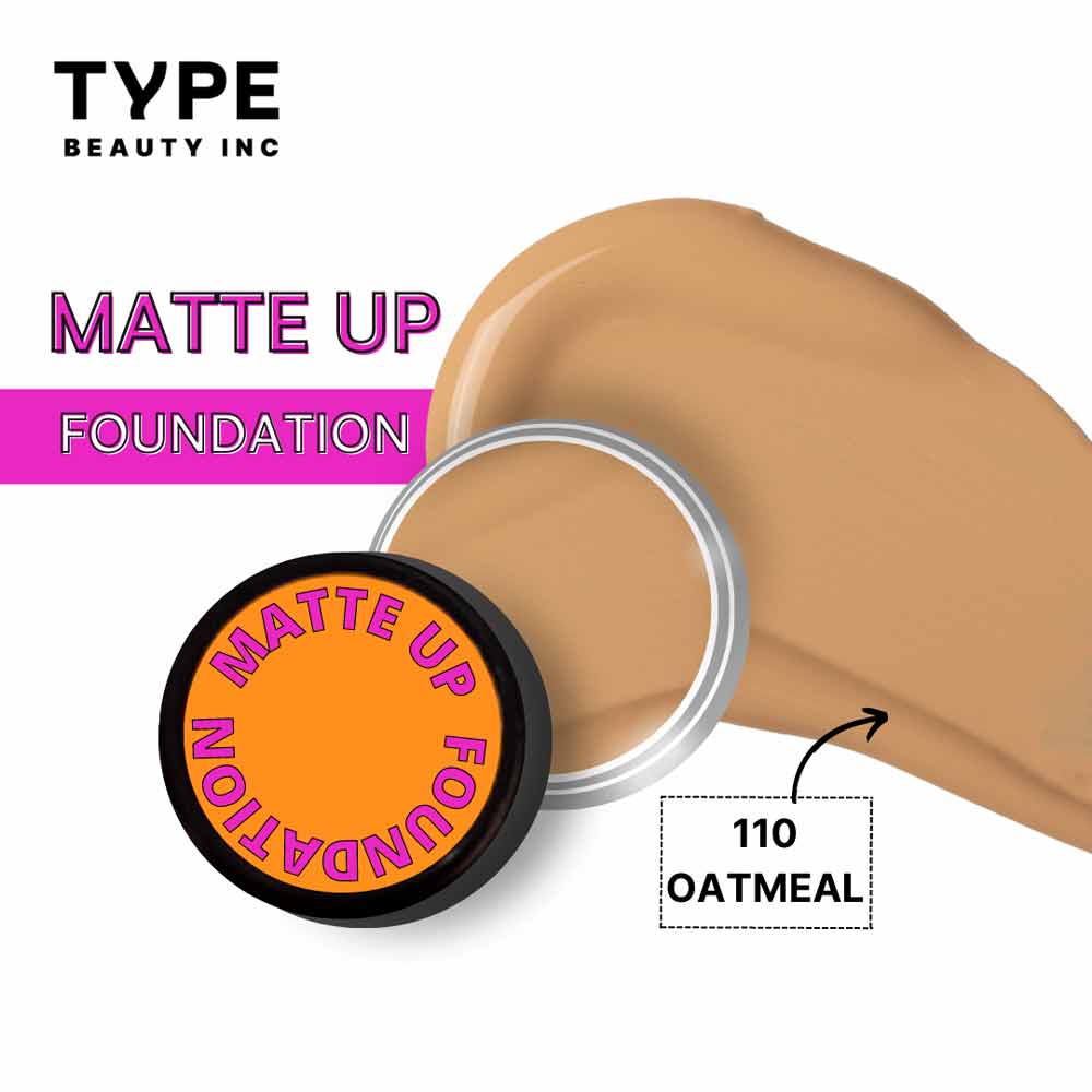 TYPE Beauty Inc. Matte Up Foundation (8ml)