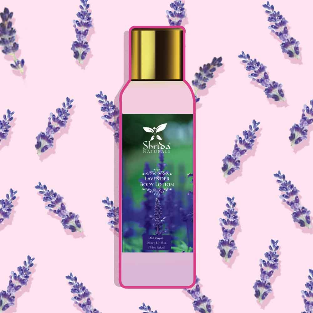 Shrida Naturals Lavender Body Lotion (30m)