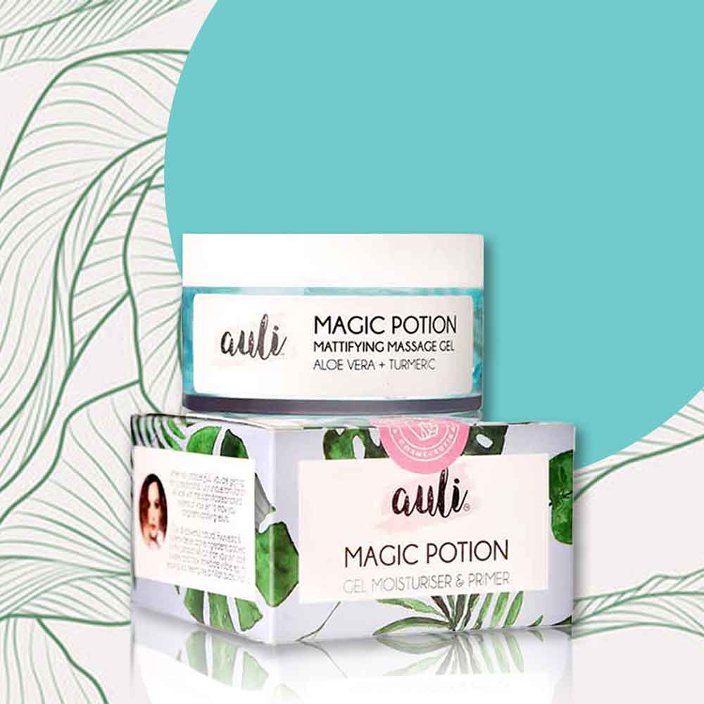 Aulittles Magic Potion - Aloe vera +Turmeric gel (60gm)