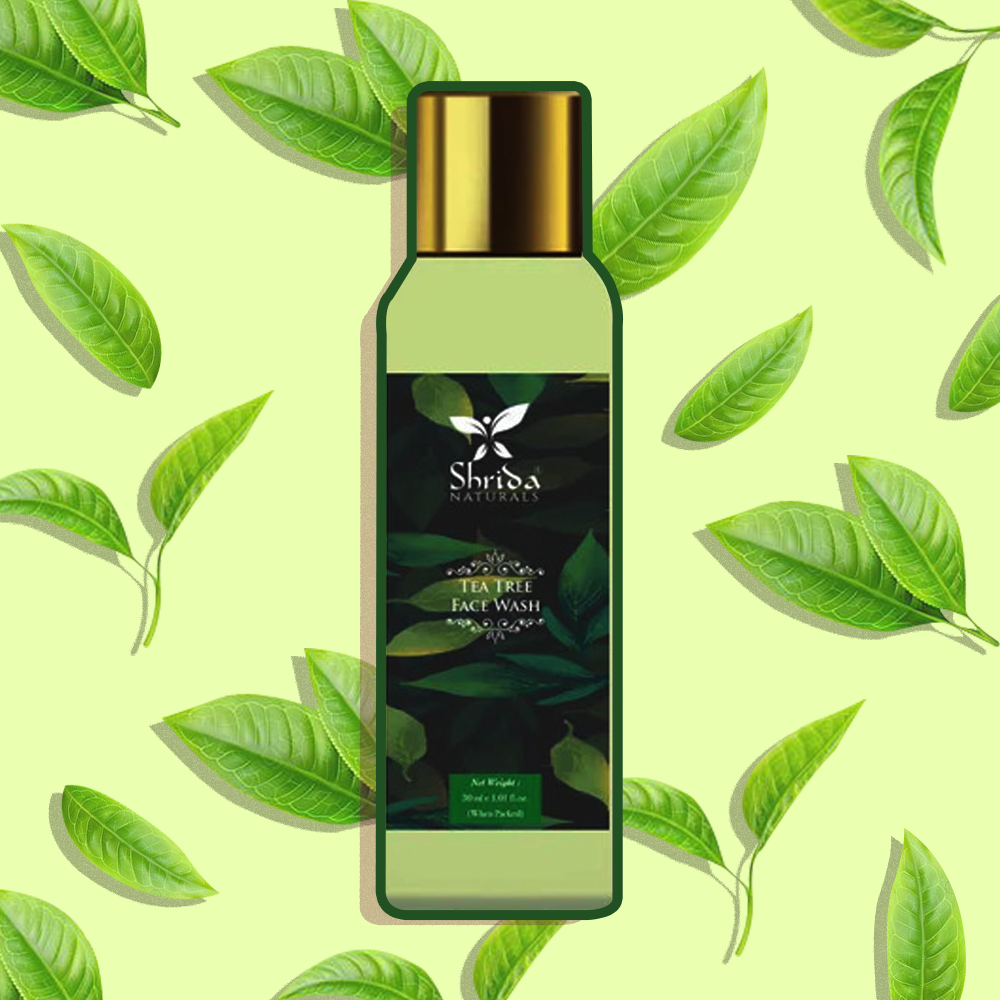 Shrida Naturals Tea Tree Face Wash (30ml)