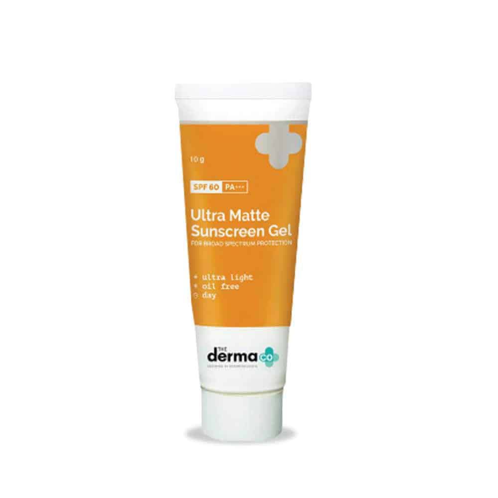 The Derma Co. Ultra Matte Sunscreen Gel (10g)