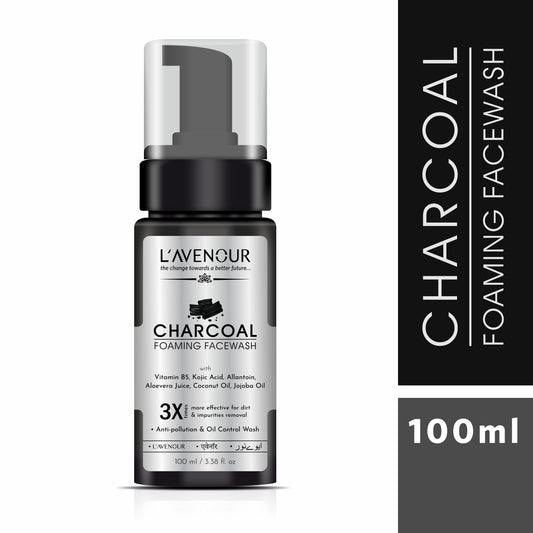 L'avenour Charcoal Foaming Facewash (100ml)