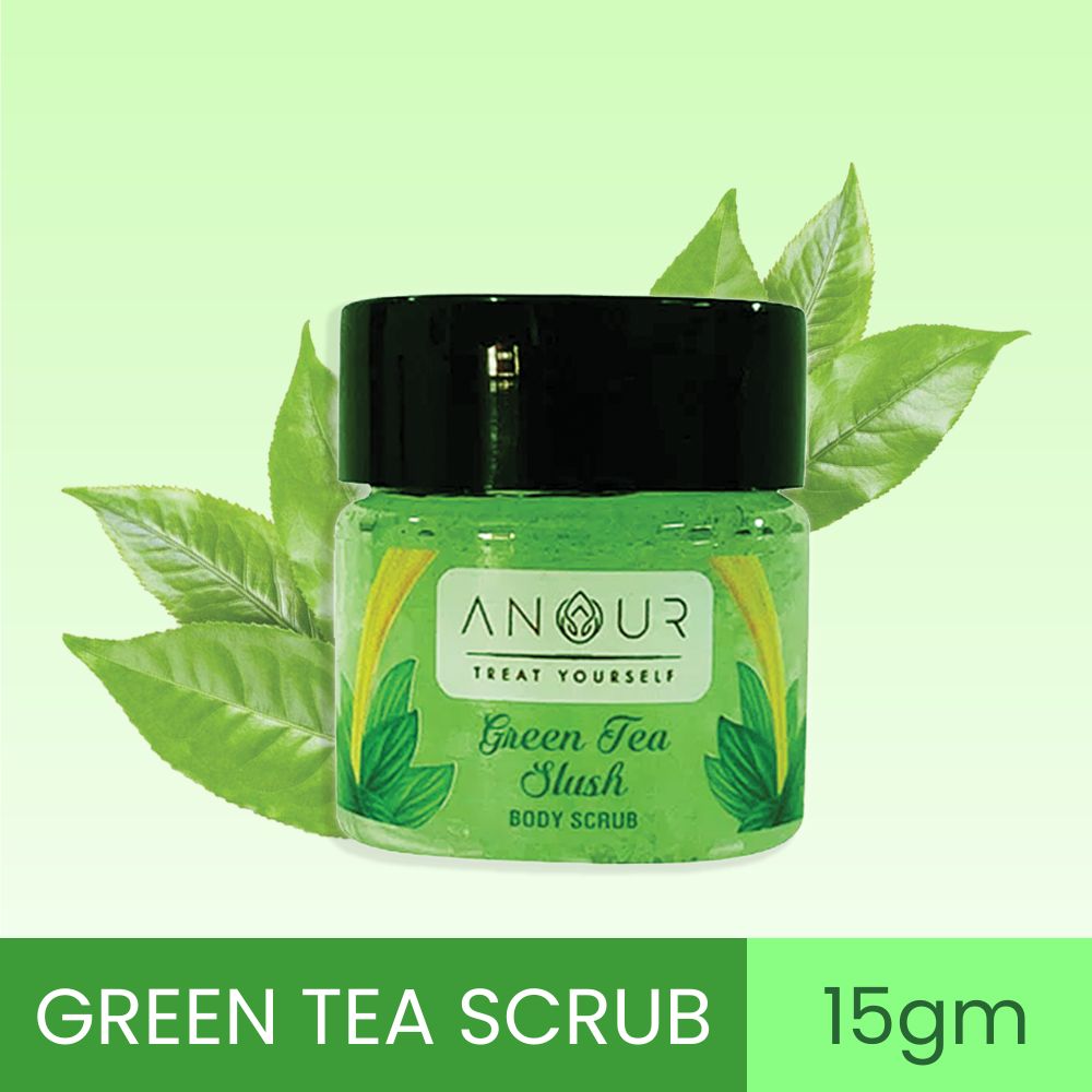 Anour Green Tea Body Scrub (15g)