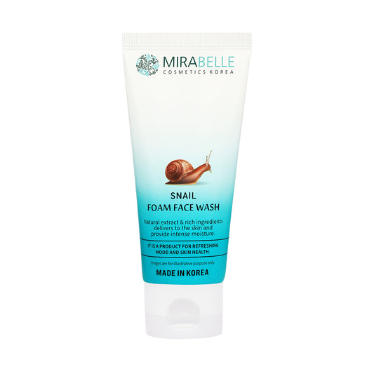 Mirabelle Snail Foam Face Wash (80ml)