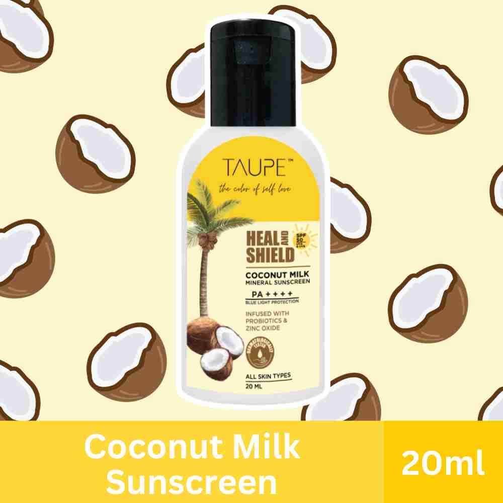 Taupe Coconut Milk Sunscreen (20ml)
