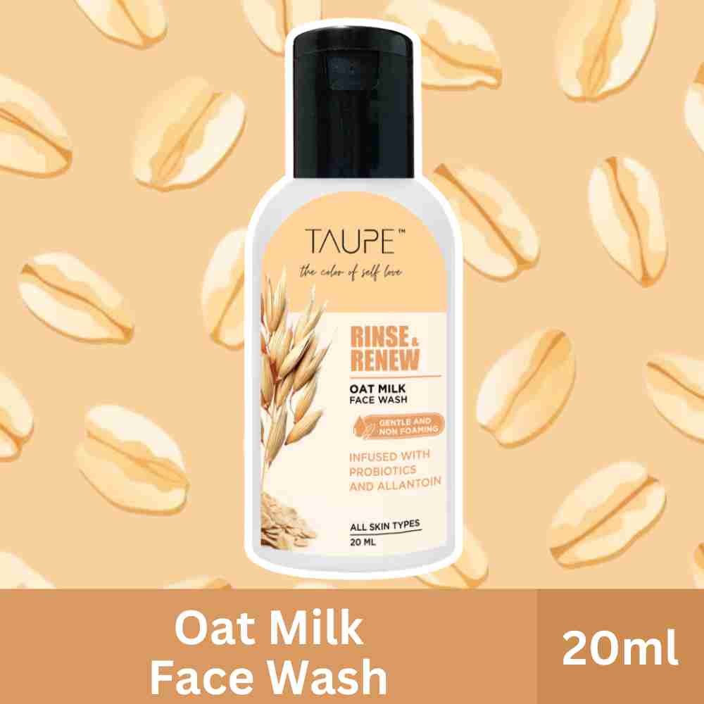 Taupe Oat Milk Face Wash (20ml)