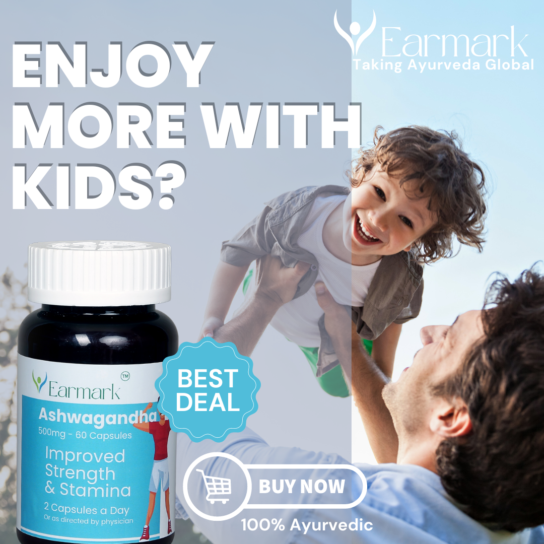 Earmark Ashwagandha Capsules One month course (500mg)