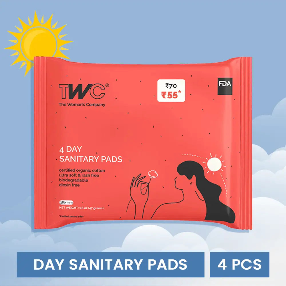 The Woman's Company 4 Day Sanitary Pads (4pcs)