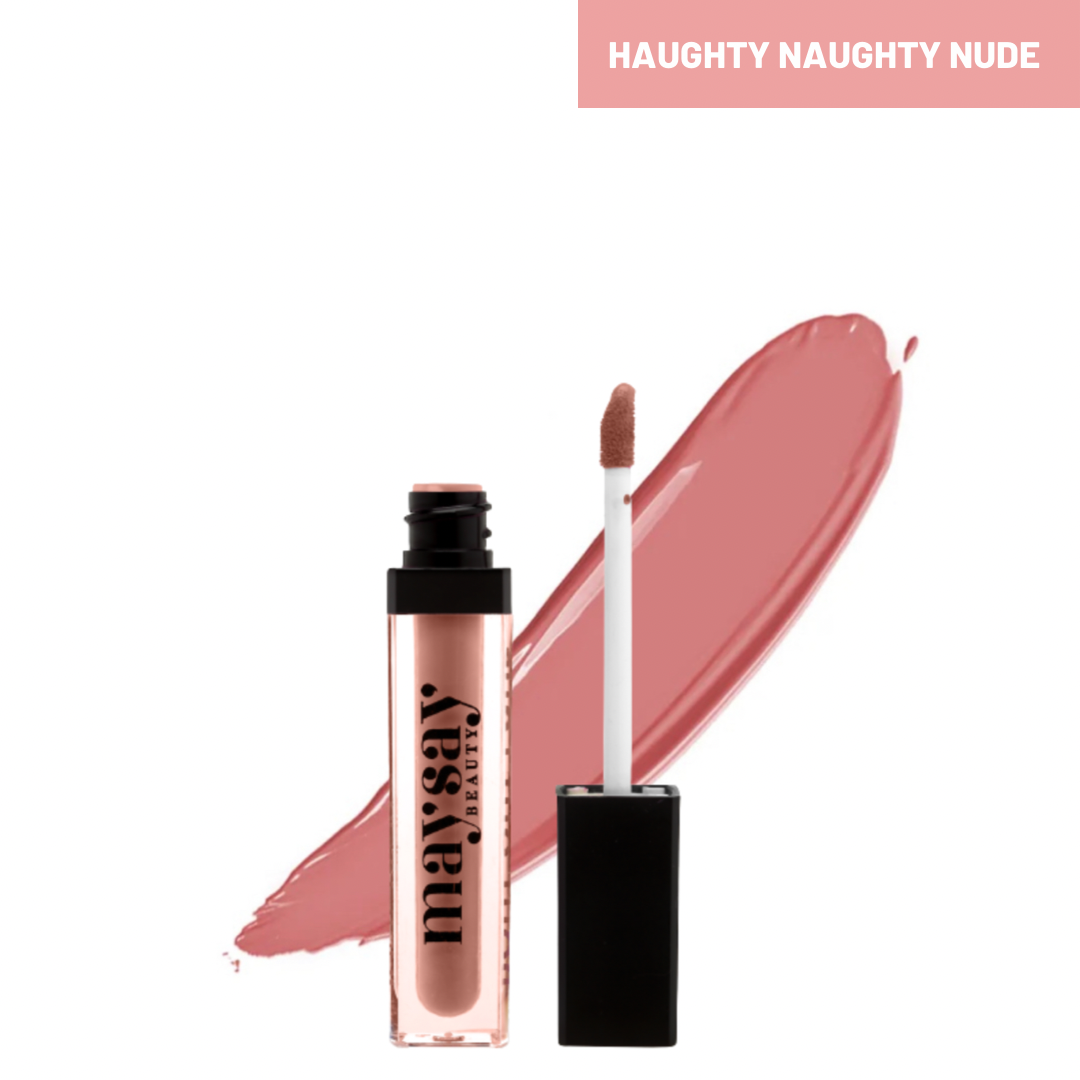 Pout Out Loud Liquid Lipstick (Haughty Naughty Nude)