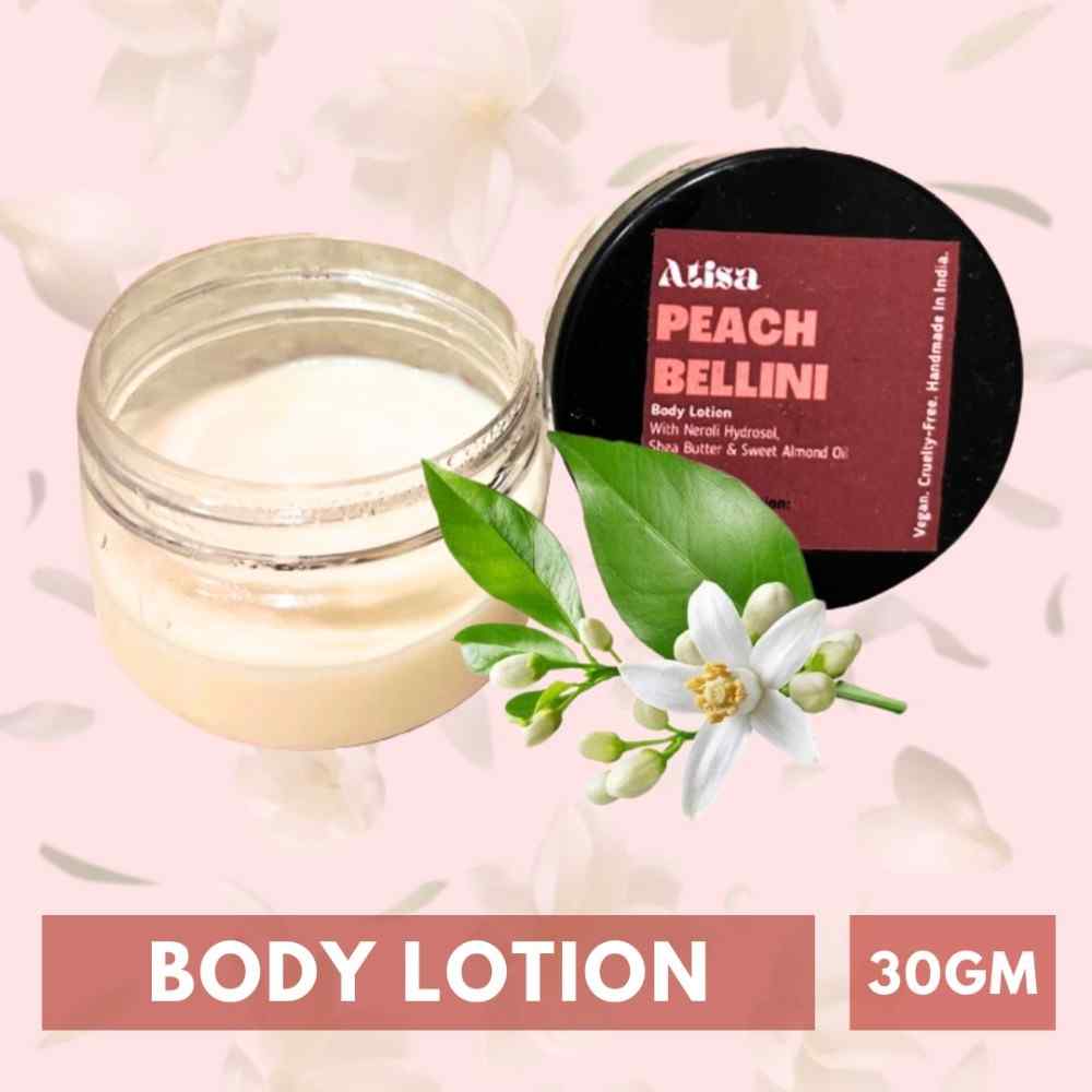 Atisa Peach Bellini Body Lotion (30gm)