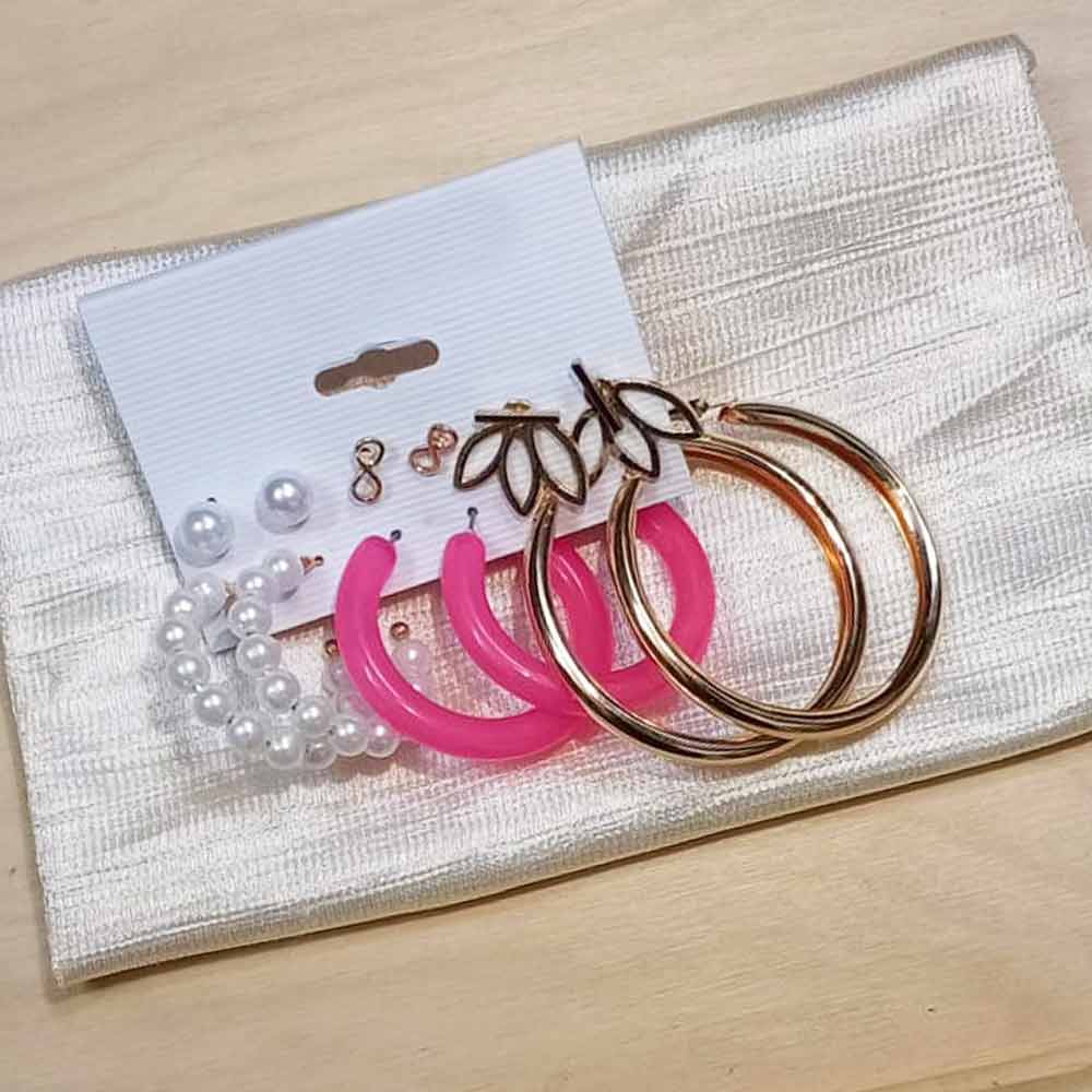 Pink Earrings - Buy Pink Earrings Online at Best Prices In India |  Flipkart.com