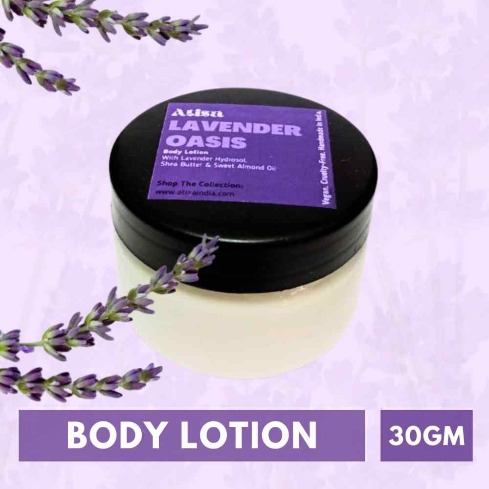 Atisa Lavender Oasis Body Lotion (30gm)