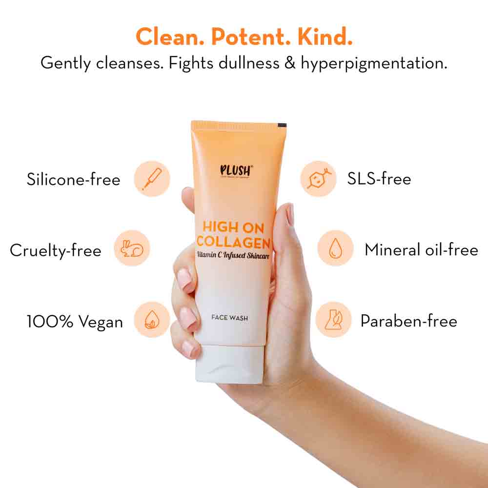 Plush High On Collagen Face Cleanser (15ml)