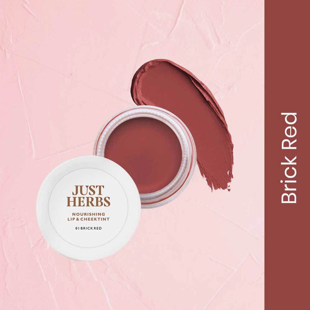 Just Herbs Nourishing Lip Tint - Brick Red