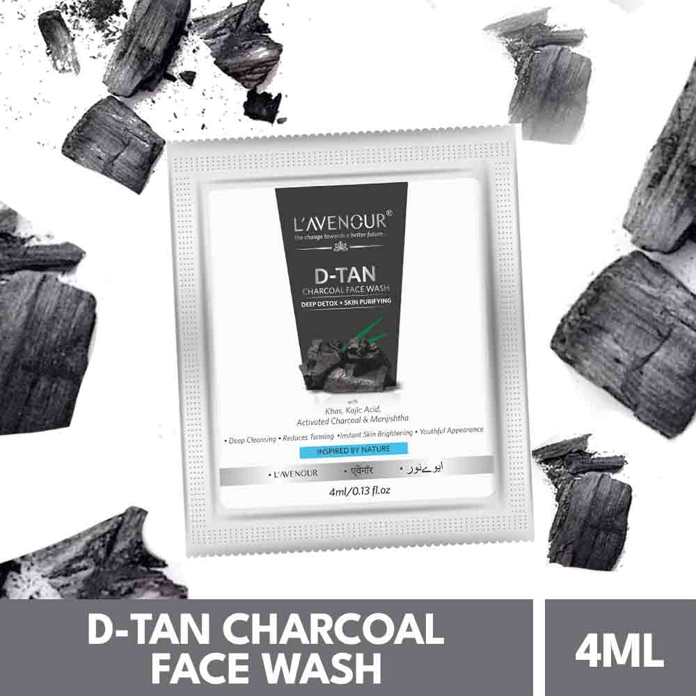 L'avenour Charcoal Face Wash (4ml)