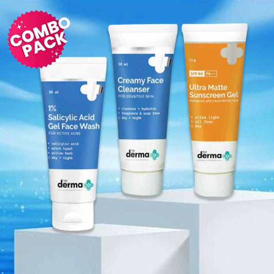 The Derma Co. Get Set Ready Combo
