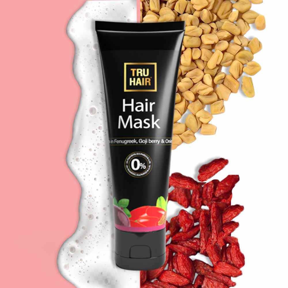 Tru Hair Fenugreek, Goji berry & Onion Hair Mask (15g)