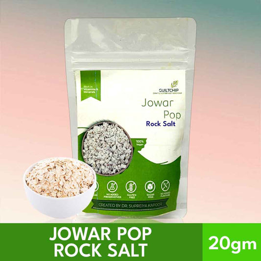 Guiltchip Jowar Pop - Rock Salt (20g)
