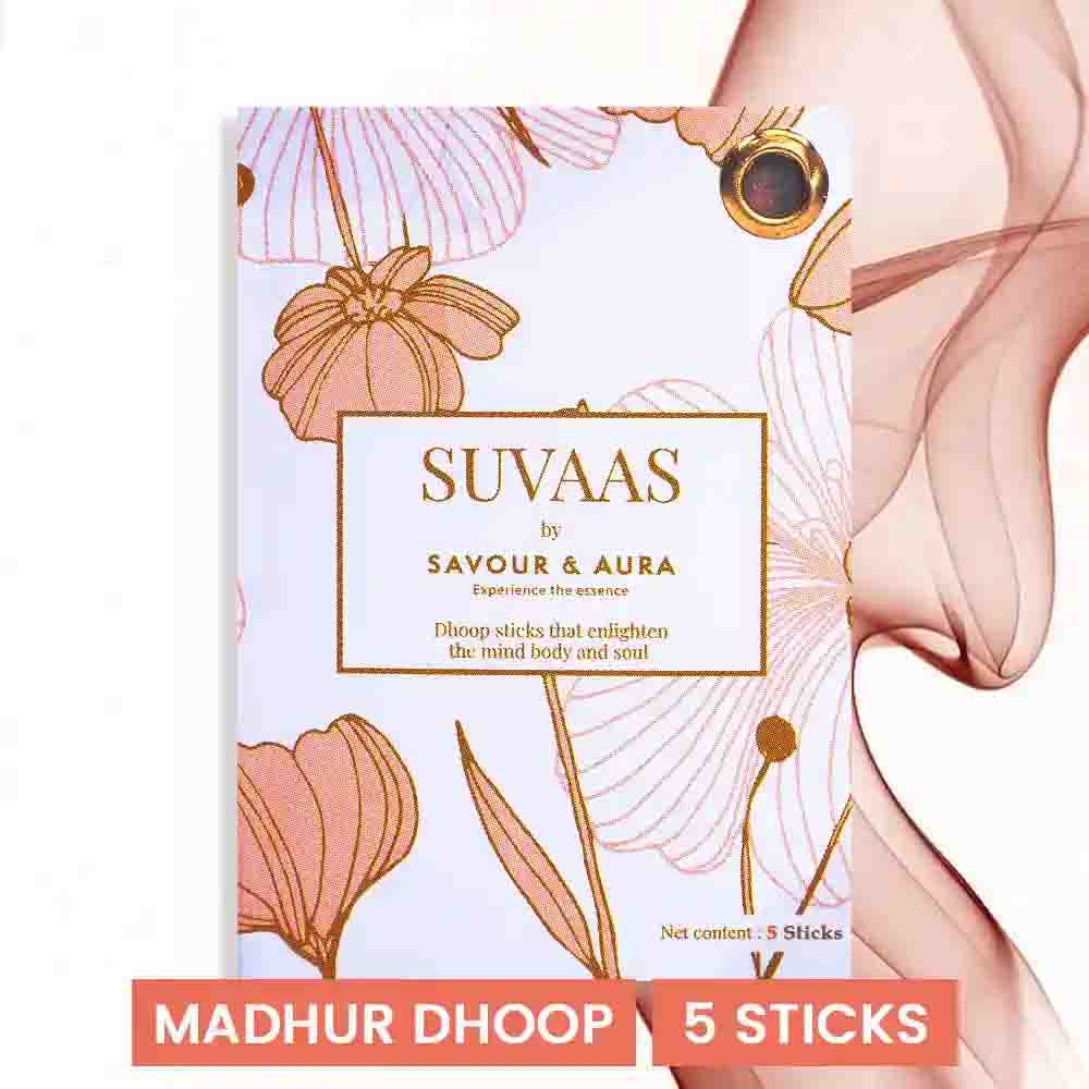 Savour and Aura Madhur Dhoop (5 Sticks)