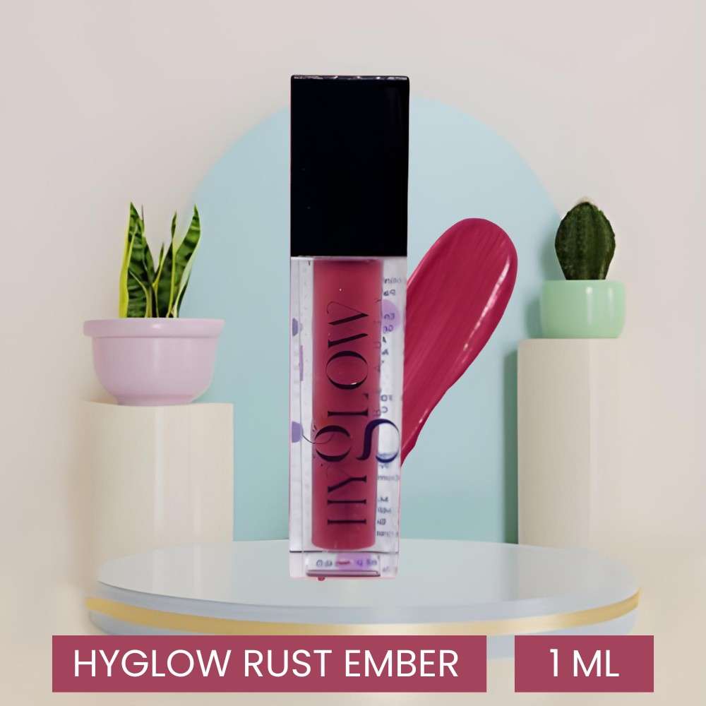 Hyglow Beauty Rust Ember Lip Gloss(1ml)