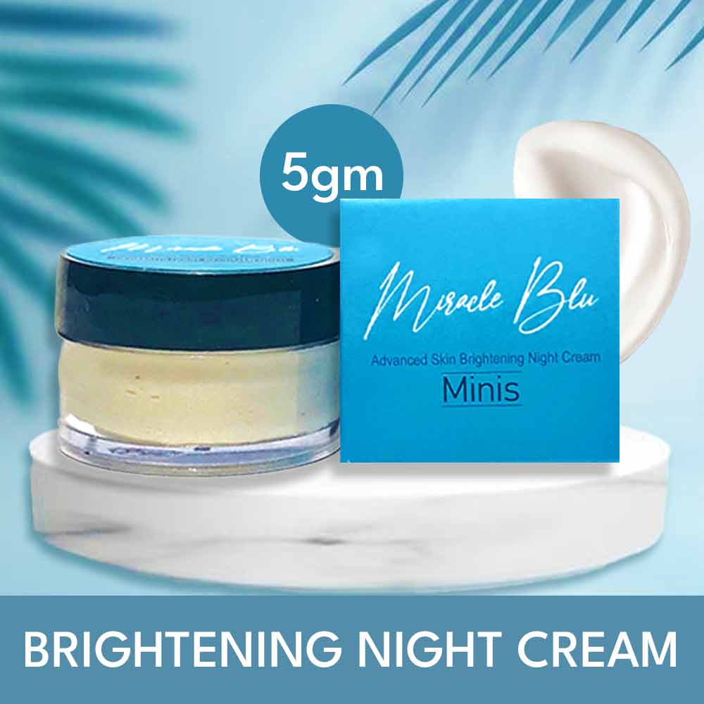 Miracle Blu Advanced Skin Brightening Night Cream (5g)