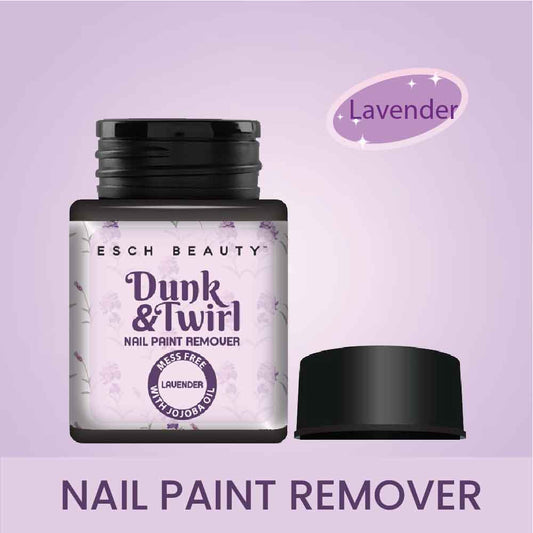 Esch Beauty Dunk & Twirl Lavender Nail Paint Remover (80ml)
