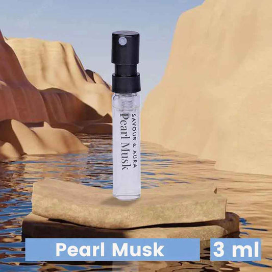 Savour and Aura Pearl Musk Fragrance (3ml)