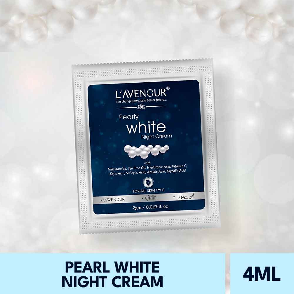 L'avenour Pearl White Night Cream (4ml)