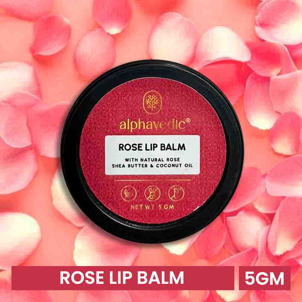 Alphavedic Rose Lip Balm 
