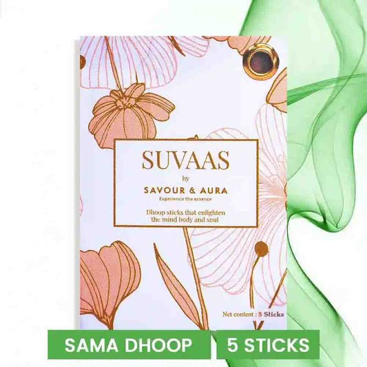 Savour and Aura Sama Dhoop (5 Sticks)