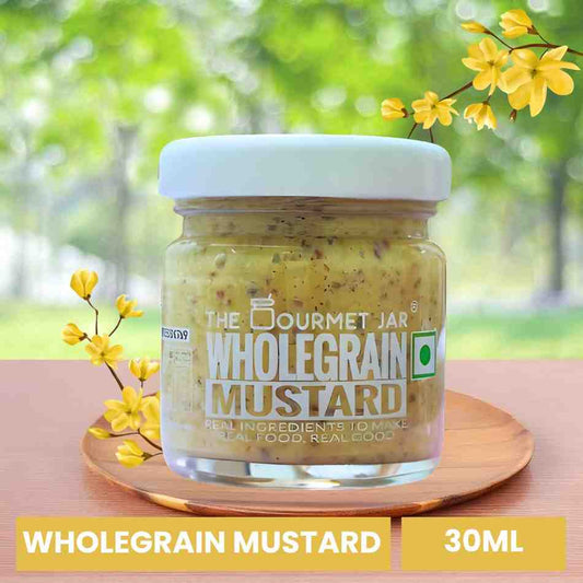 The Gourmet Jar Wholegrain mustard (30g)