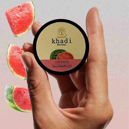 Vagad's Khadi Watermelon Lip Balm (15g)