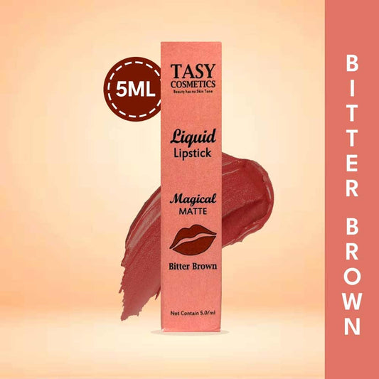 Tasy Liquid Lipstick - Bitter brown (5ml)