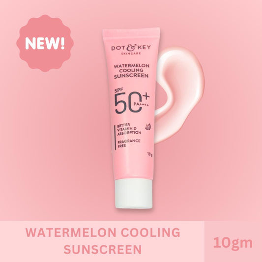 Dot & key Watermelon cooling sunscreen spf 50 + pa+++ (10gm)