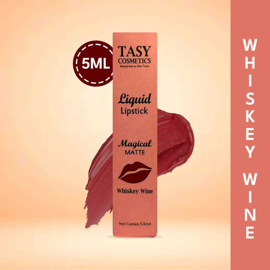 Tasy Liquid Lipstick - Whiskey Wine (5ml)