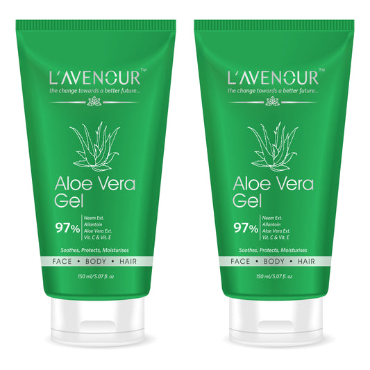 L'avenour Multipurpose Aloe Vera Gel (Pack of 2)
