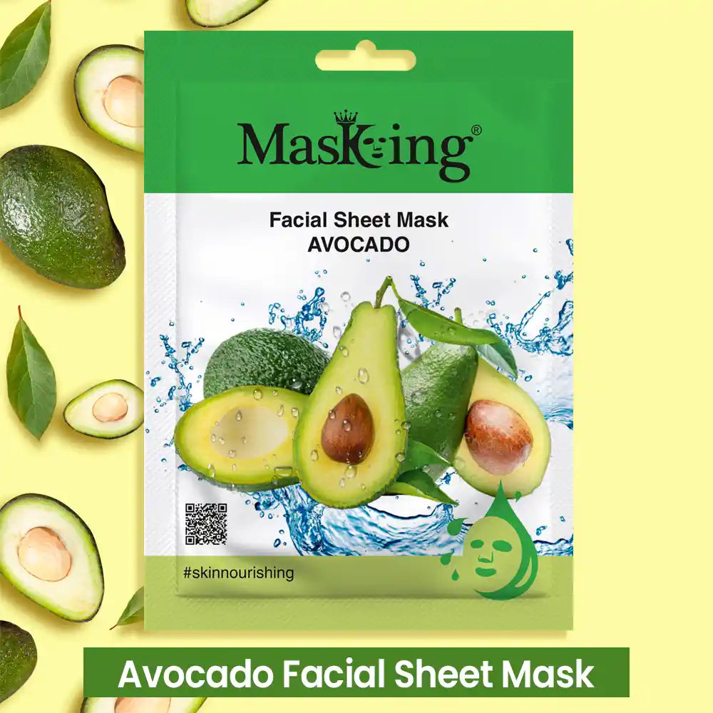 MasKing Avocado Facial Sheet Mask (1pcs)