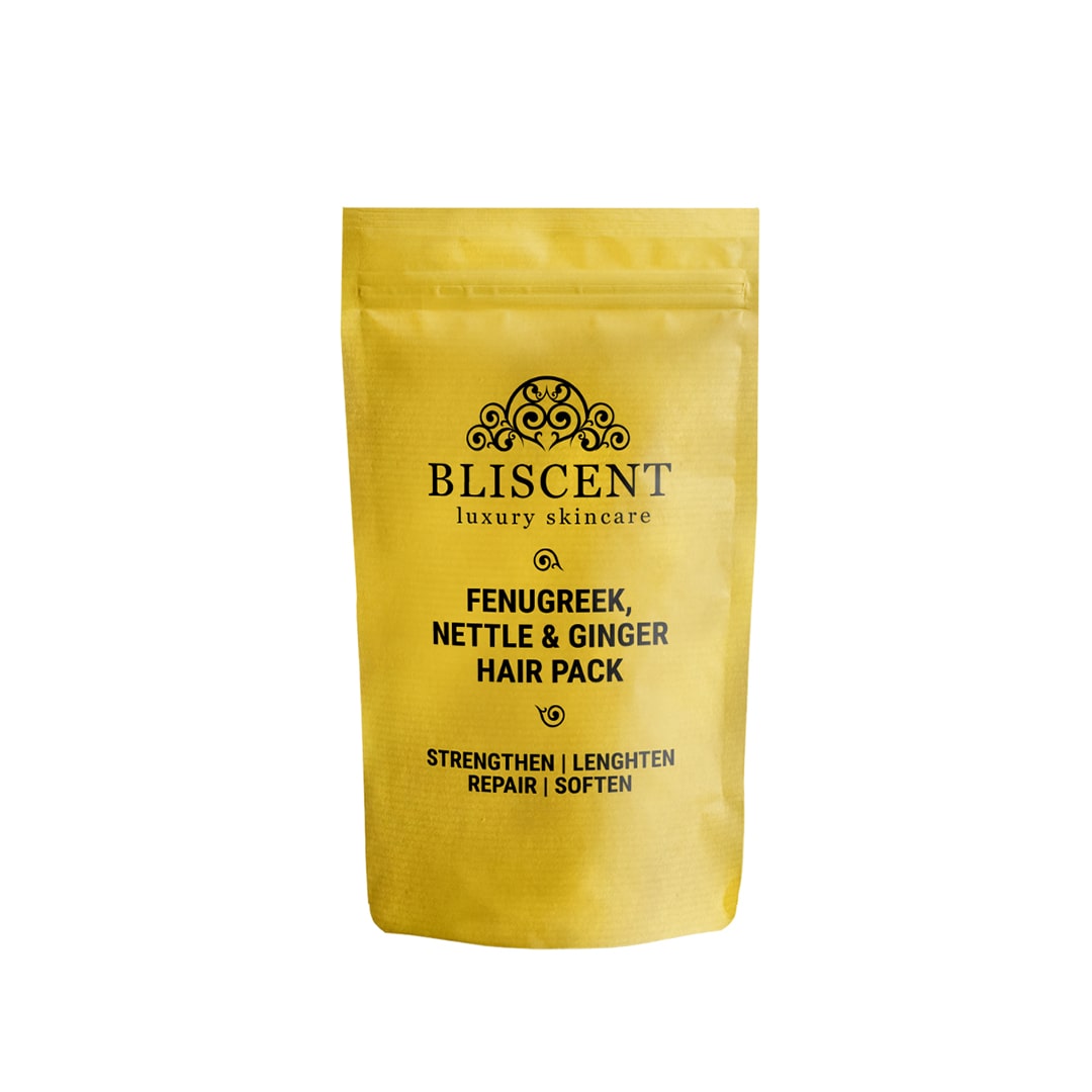 Bliscent Fenugreek, Nettle & Ginger Hair Pack (100gm)