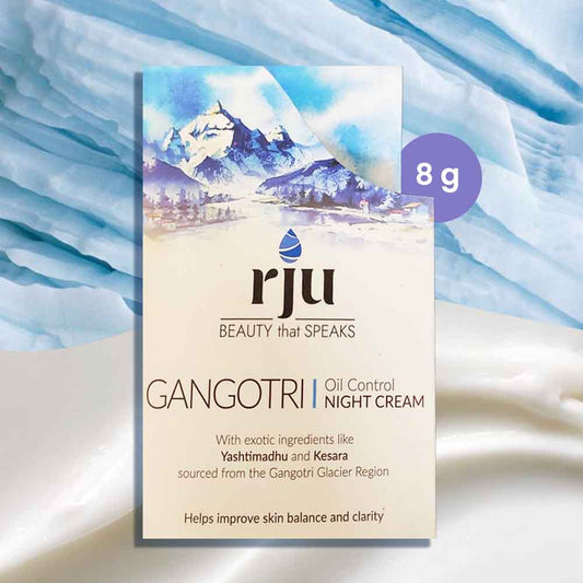 Rju Gangotri Oil Control Night Cream (8g)