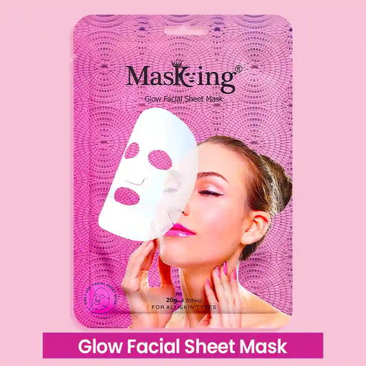 MasKing Glow Facial Sheet Mask (1pcs)
