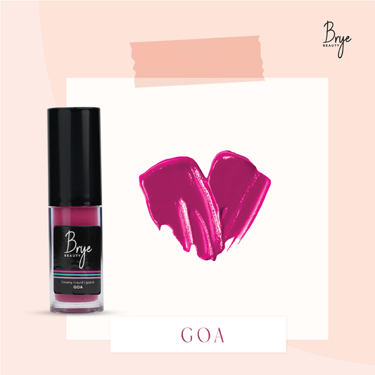 Brye Beauty Goa Creamy Liquid Lipstick (2ml)