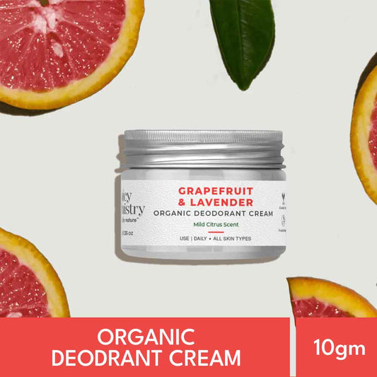 Juicy Chemistry Grapefruit & Lavender Deodrant Cream (10g)