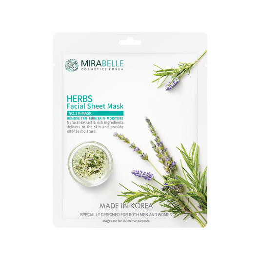 Mirabelle Herbs Facial Sheet Mask (25ml)
