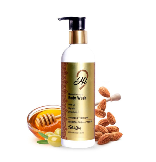 Hi9 Almond Honey Body Wash (250 ml)