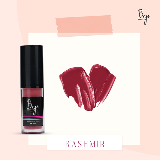 Brye Beauty Kashmir Creamy Liquid Lipstick (2ml)
